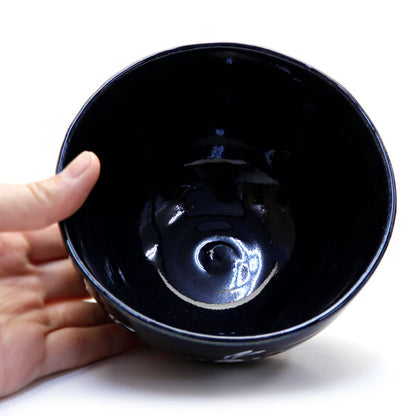 Matcha bowl, rabbit made by Kaiho Yagi