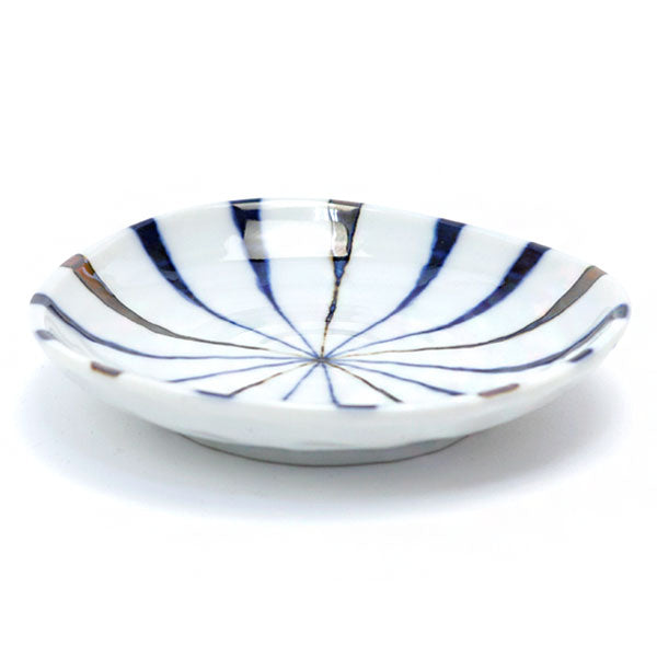 Mino ware small plate Japanese ancient patterns 08