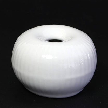 Round Matcha Whisk Holder White | Mino Ware Made in Japan