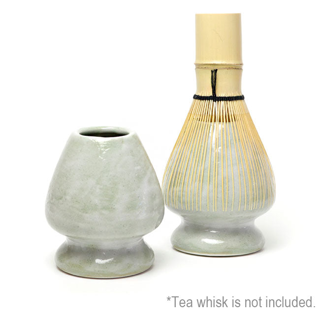 Matcha Whisk Stand (Chasen Holder) Green Shino – Japanese Mino Ware | Made in Japan