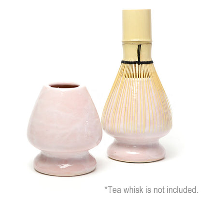 Matcha Whisk Stand (Chasen Holder) Pink Shino – Japanese Mino Ware | Made in Japan
