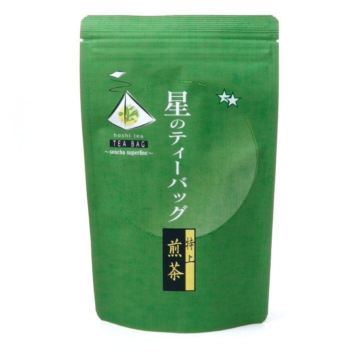 Hoshino Premium Sencha Tea Bags (5g × 18) — Hot or Iced, Made in Japan - MatchaJP