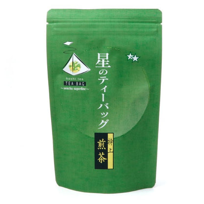 Hoshino Premium Sencha Tea Bags (5g × 18) — Hot or Iced, Made in Japan - MatchaJP