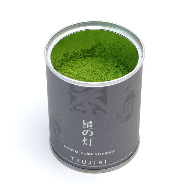 TSUJIRI Matcha green tea FUKUOKA YAME HOSHI-NO-AKARI 30g can