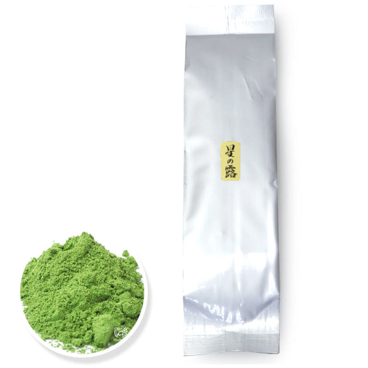 Matcha green tea powder ceremonial grade Hoshino-Seichaen「HOSHI-NO-TSUYU」100 gram pack