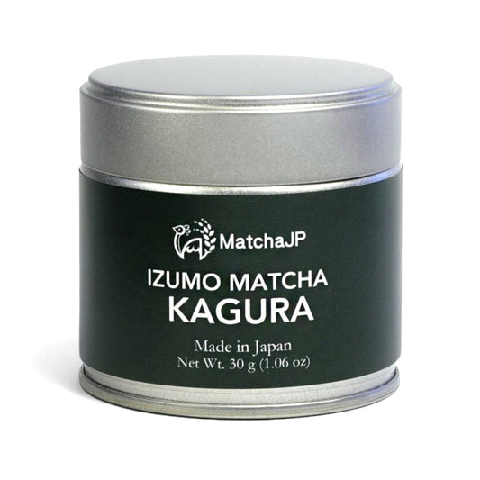 IZUMO Japanese Ceremonial Matcha Green Tea Powder Izumo Shimane KAGURA 30g Can (1.06 oz)