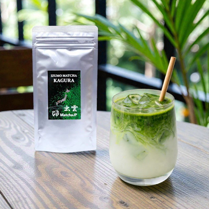 Matcha green tea Izumo KAGURA 100g pack - MatchaJP