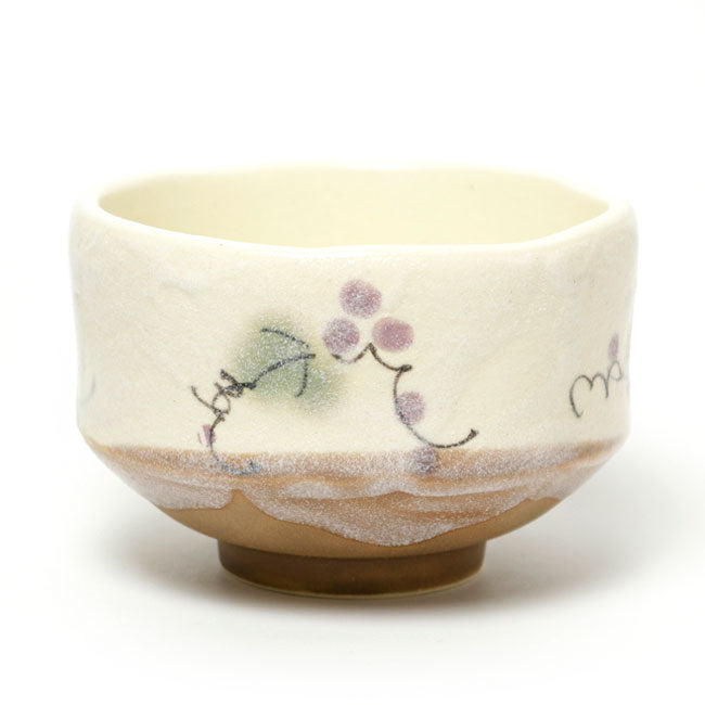 Small Matcha Bowl Grapes | Mino Ware Made in Japan