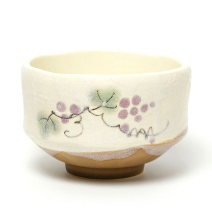 Small Matcha Bowl Grapes | Mino Ware Made in Japan