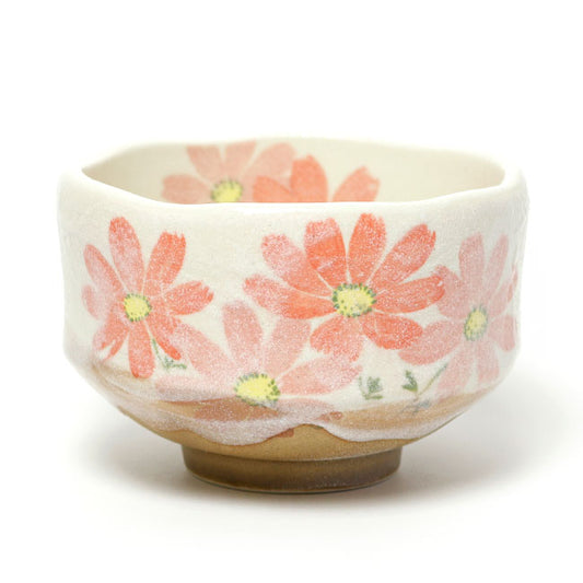 Small Matcha Bowl Cosmos | Mino Ware Made in Japan