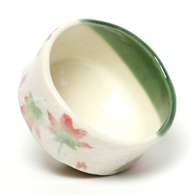 Small Matcha Bowl Autumn Maple | Mino Ware Made in Japan