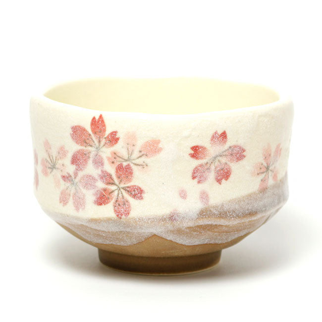 Small Matcha Bowl Sakura | Mino Ware Made in Japan