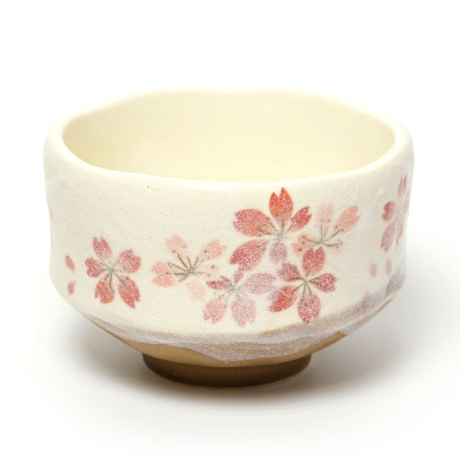 Small Matcha Bowl Sakura | Mino Ware Made in Japan