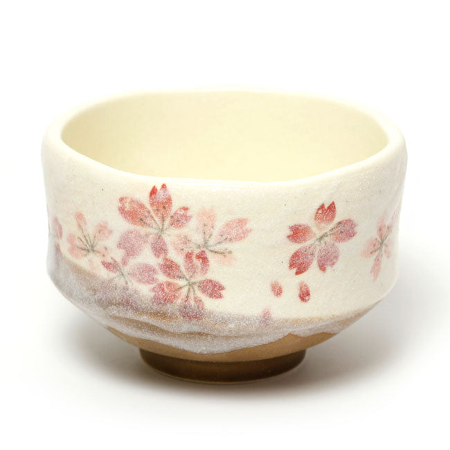 Small Matcha Bowl Sakura | Mino Ware Made in Japan
