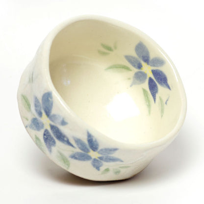 Small Matcha Bowl Clematis | Mino Ware Made in Japan