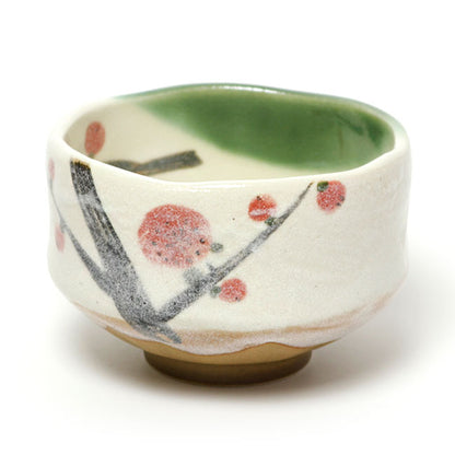 Small Matcha Bowl Plum Blossom | Mino Ware Made in Japan