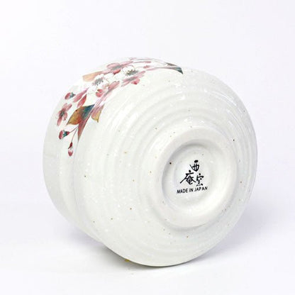 Japanese Sakura Small Tea Bowl – Mino Ware Ceramic | Made in Japan - MatchaJP