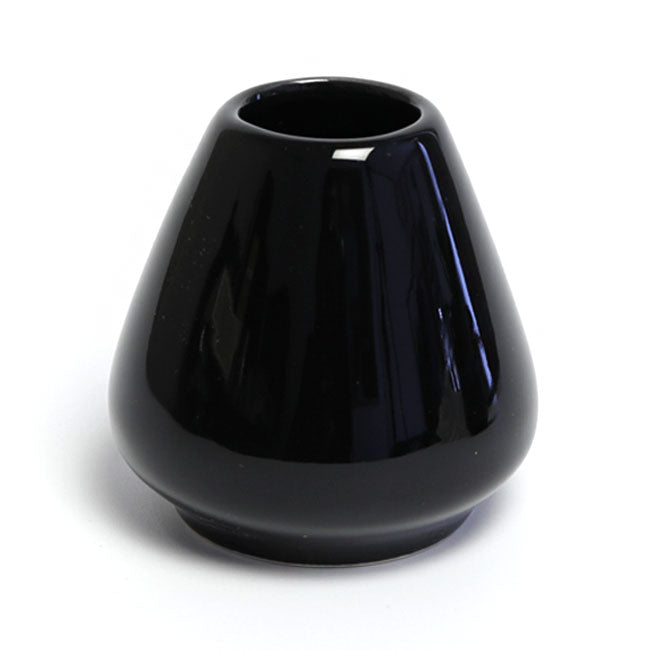 Matcha Whisk Holder (Chasen Holder) Black – Japanese Mino Ware | Made in Japan