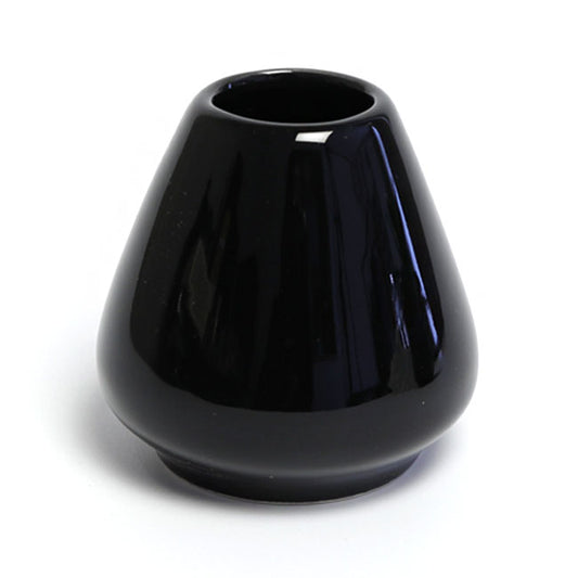 Matcha Whisk Holder (Chasen Holder) Black – Japanese Mino Ware | Made in Japan