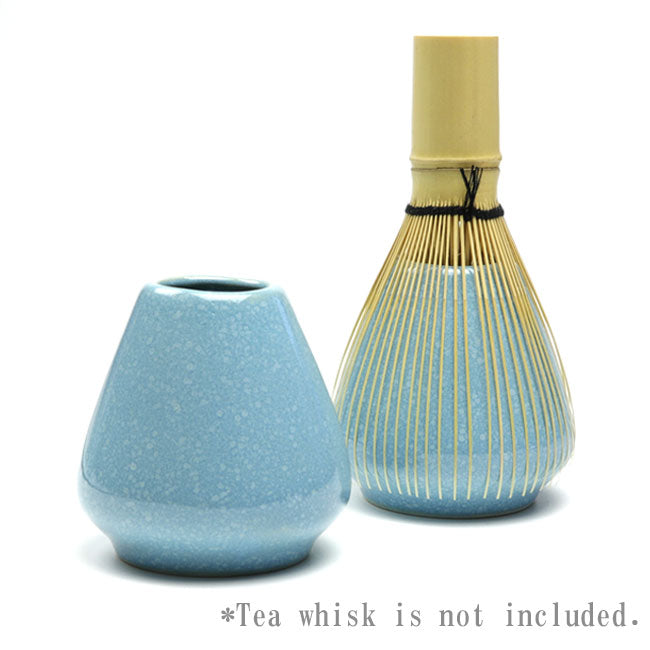 Matcha Whisk Holder (Chasen Holder) Sky Blue – Japanese Mino Ware | Made in Japan