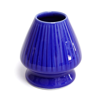 Matcha Whisk Holder (Chasen Holder) Blue – Japanese Mino Ware | Made in Japan
