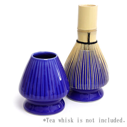Matcha Whisk Holder (Chasen Holder) Blue – Japanese Mino Ware | Made in Japan