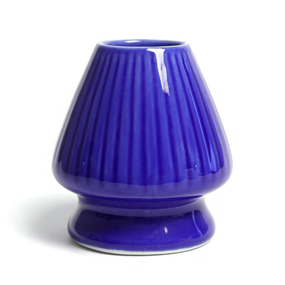 Matcha Whisk Holder (Chasen Holder) Blue – Japanese Mino Ware | Made in Japan