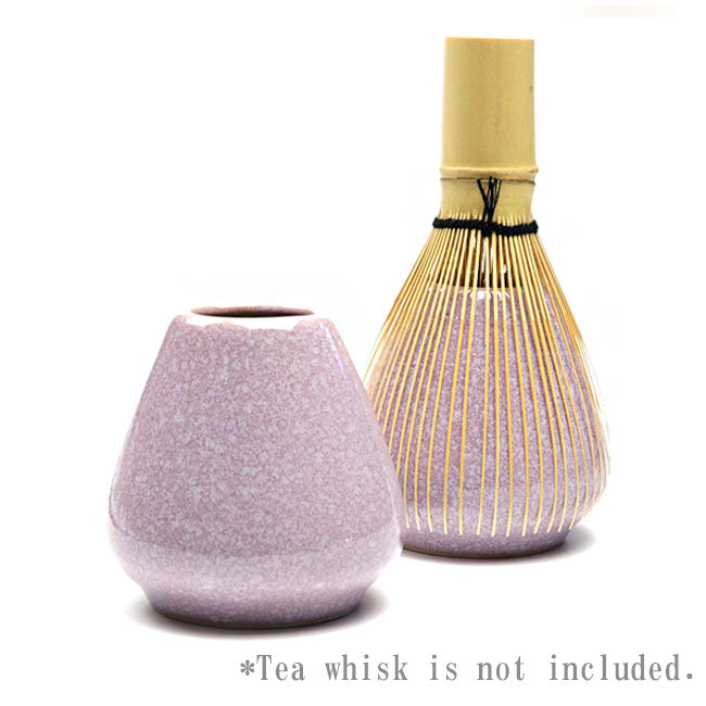 Matcha Whisk Holder (Chasen Holder) Gohonte Pink – Japanese Mino Ware | Made in Japan