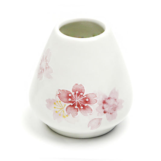 Matcha Whisk Holder (Chasen Holder) Sakura Pink – Japanese Mino Ware | Made in Japan