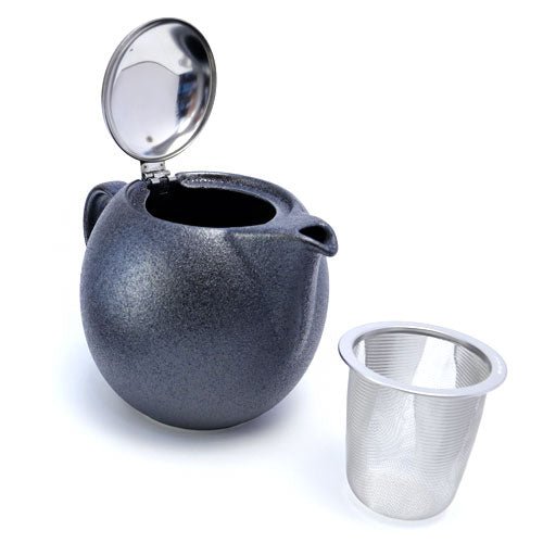 Universal Teapot for 5 – Crystal Silver – large size - MatchaJP