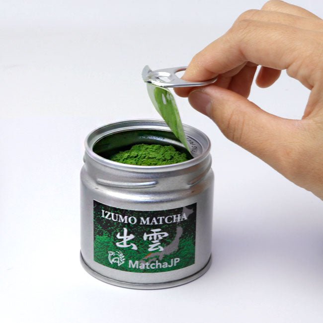 Matcha green tea Izumo KAMI - WATASHI 30g can - MatchaJP