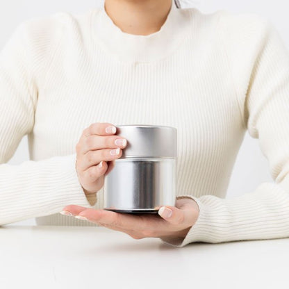 Matcha Sieve ( Matcha is made into powder) Tinplate With wooden spoon - MatchaJP