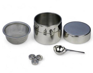 Small stainless matcha sieve