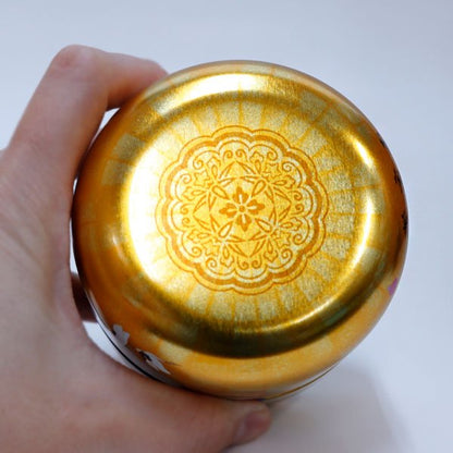 matcha storage tin Natsume - shaped Mount Fuji - MatchaJP