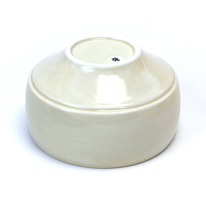 Matcha tea bowl HASAMI ware Cream - MatchaJP