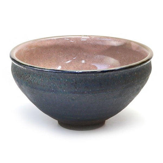 Matcha tea bowl Mino ware "Peach Cave" - MatchaJP