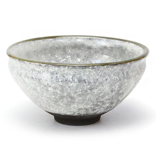 Matcha tea bowl Mino ware "Snow Scene" - MatchaJP