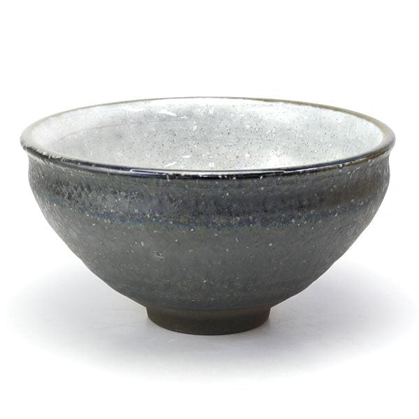 Matcha tea bowl Mino ware "White Cave" - MatchaJP