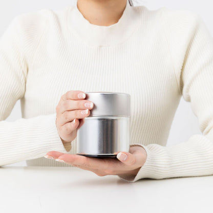 Matcha Sieve ( Matcha is made into powder)  Tinplate With wooden spoon
