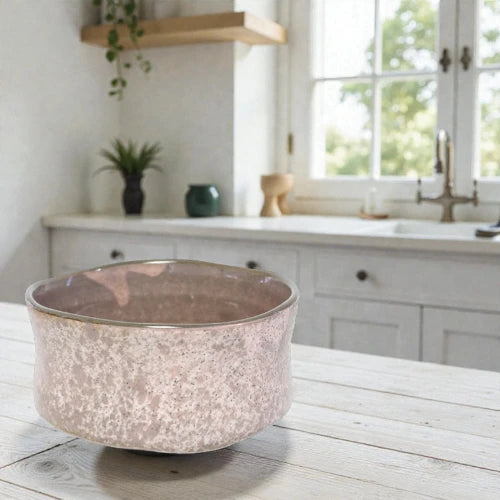 Soft Pink Matcha Bowl (Chawan) – Japanese Mino Ware Ceramic | Made in Japan
