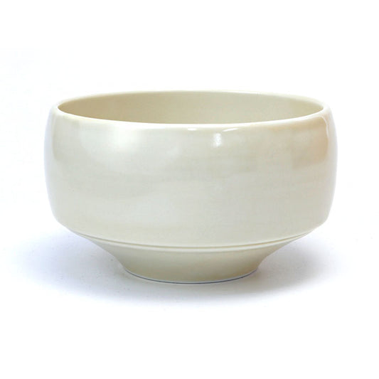 Matcha tea bowl  HASAMI ware Cream