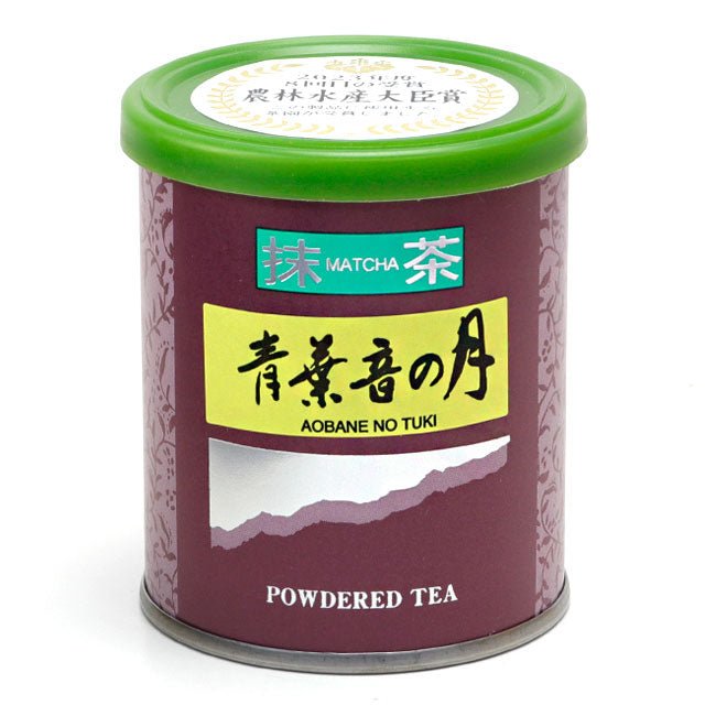 MEIYO Matcha green tea powder SHIZUOKA Ceremonial Grade AOBANE - NO - TUKI 20g can - MatchaJP