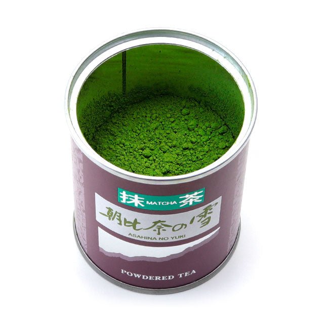 MEIYO Matcha green tea powder SHIZUOKA Ceremonial Grade ASAHINA - NO - YUKI 20g can - MatchaJP