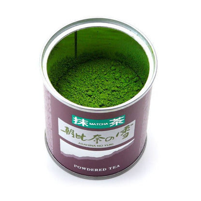 MEIYO Matcha green tea powder SHIZUOKA Ceremonial Grade ASAHINA - NO - YUKI 20g can - MatchaJP
