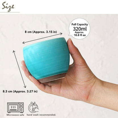 Mino Ware Matte “Coron” Free Cup — Made in Japan — 320 ml / 10.8 oz - MatchaJP