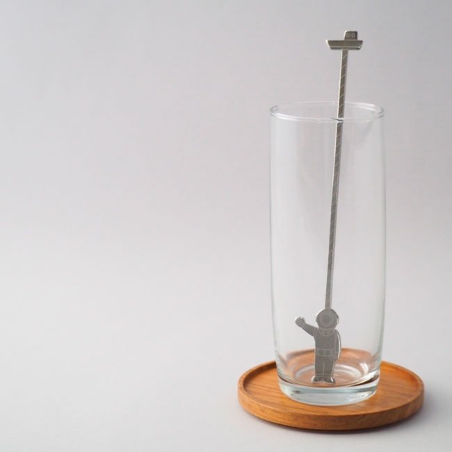 Muddler TAKAKUWA KINZOKU Diver Silver - MatchaJP