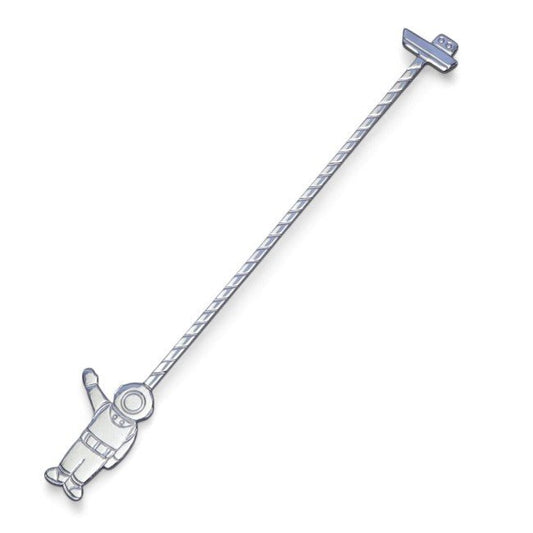 Muddler TAKAKUWA KINZOKU Diver Silver - MatchaJP