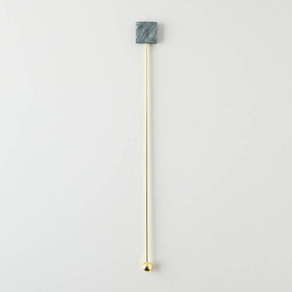 Muddler TAKAKUWA KINZOKU Square Black - MatchaJP