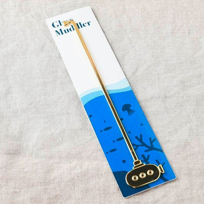 Muddler TAKAKUWA KINZOKU Submarine Gold - MatchaJP