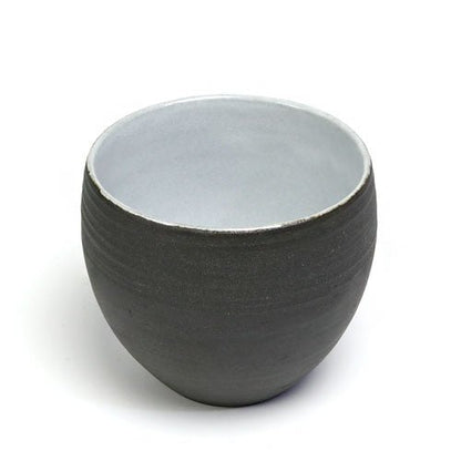 Japanese Mino Ware Free Cup – Black or White, Multi - Purpose Drinking Cup - MatchaJP